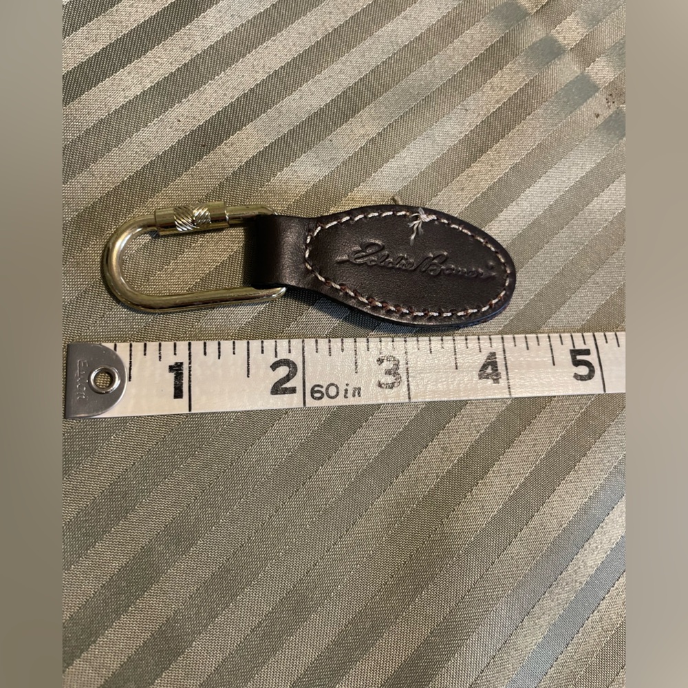 Ford Eddie Bauer Leather Keychain - Picture 4 of 4